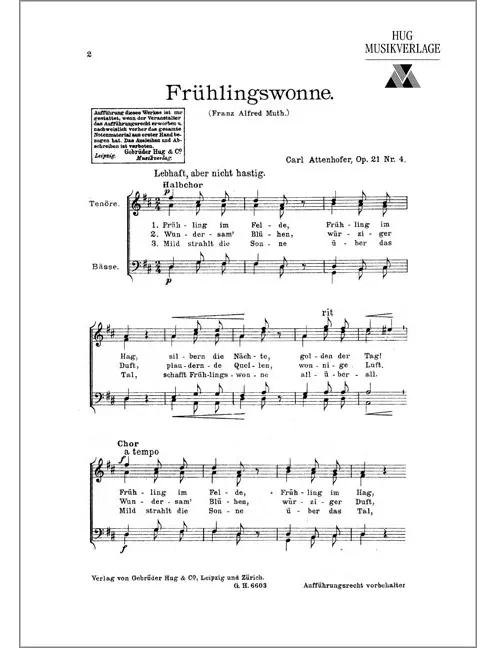 Frühlingswonne